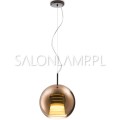 designerska lampa wisząca Beluga Royal 17W 30 bronze brąz.jpg