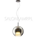 designerska lampa wisząca Beluga Royal 17W 30 titanum tytan