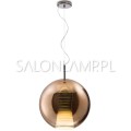designerska lampa wisząca Beluga Royal 17W 40 bronze brąz