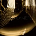 designerska lampa wisząca Eyes SP 35cm 100W E27 kryształ